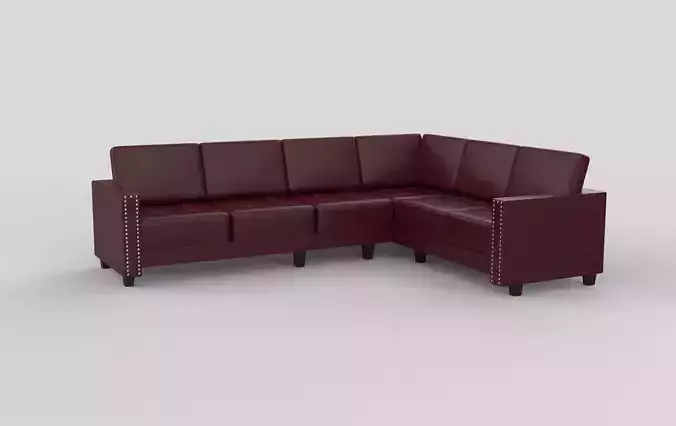 sofa set 3D model