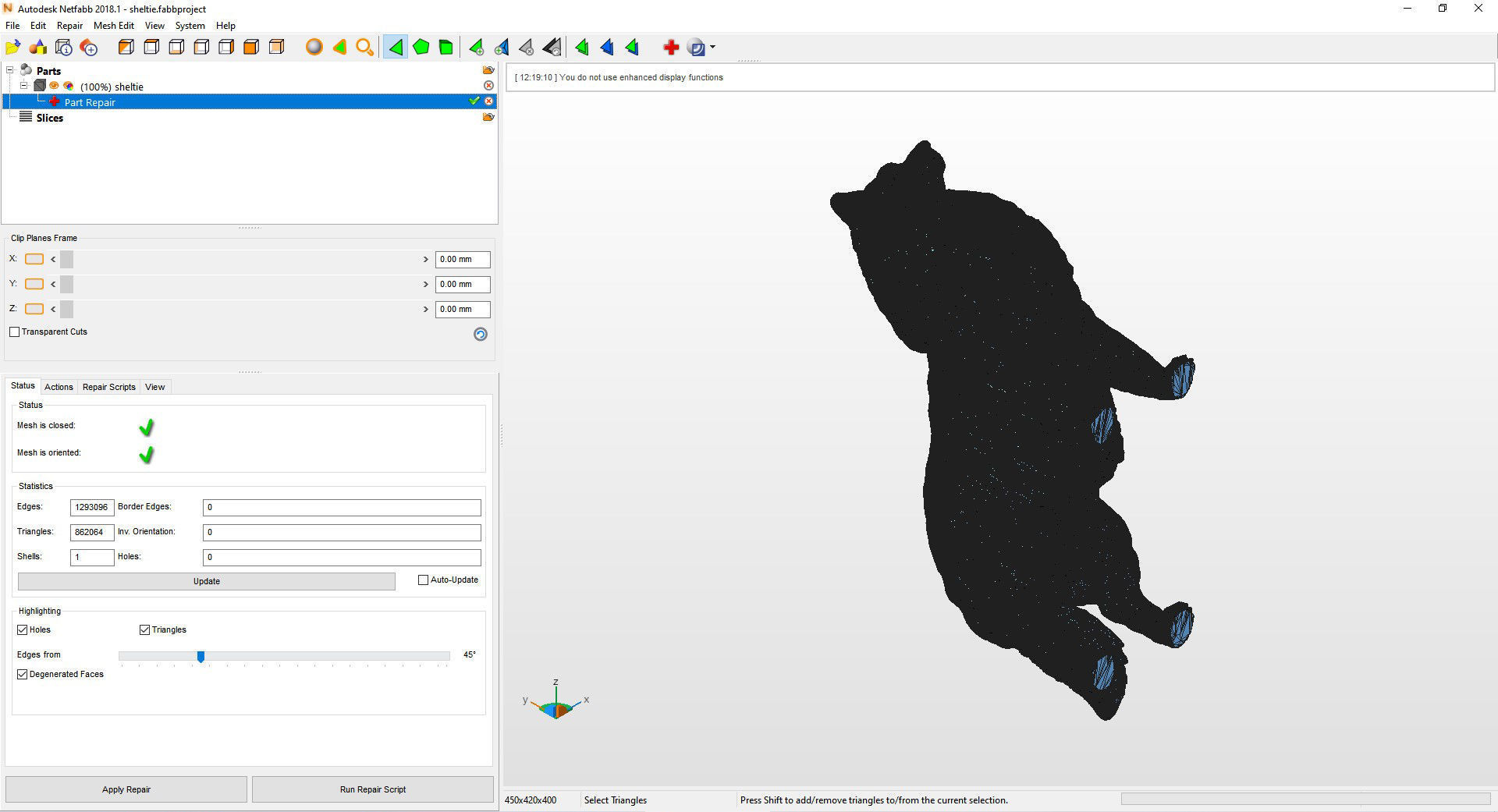 Sheltie 3D print model_15