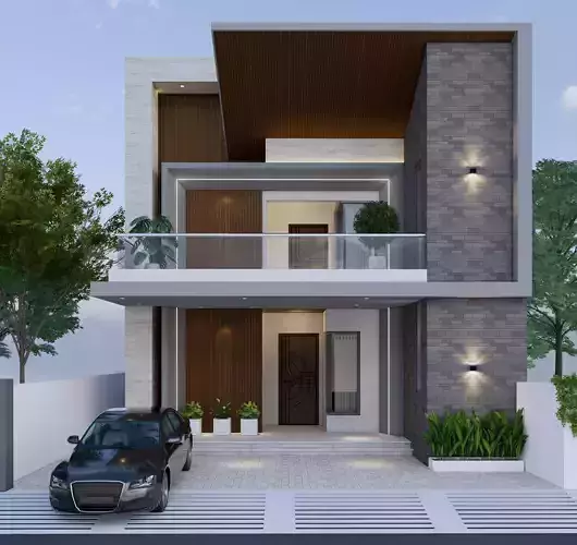 Modern House Elevation