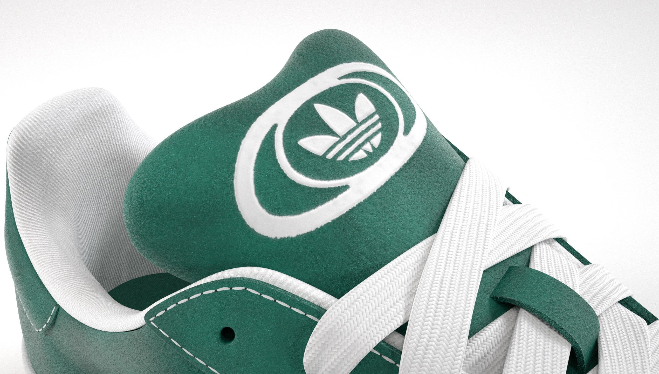 Adidas Campus 00s Suede Pack 1  Low-poly 3D model_37