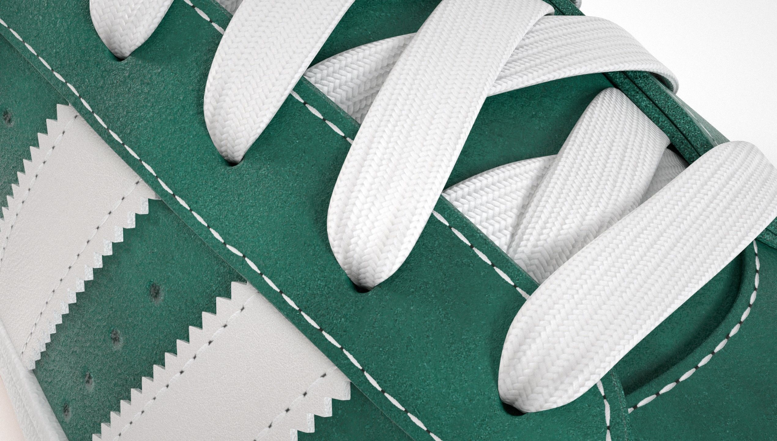 Adidas Campus 00s Suede Pack 1  Low-poly 3D model_25