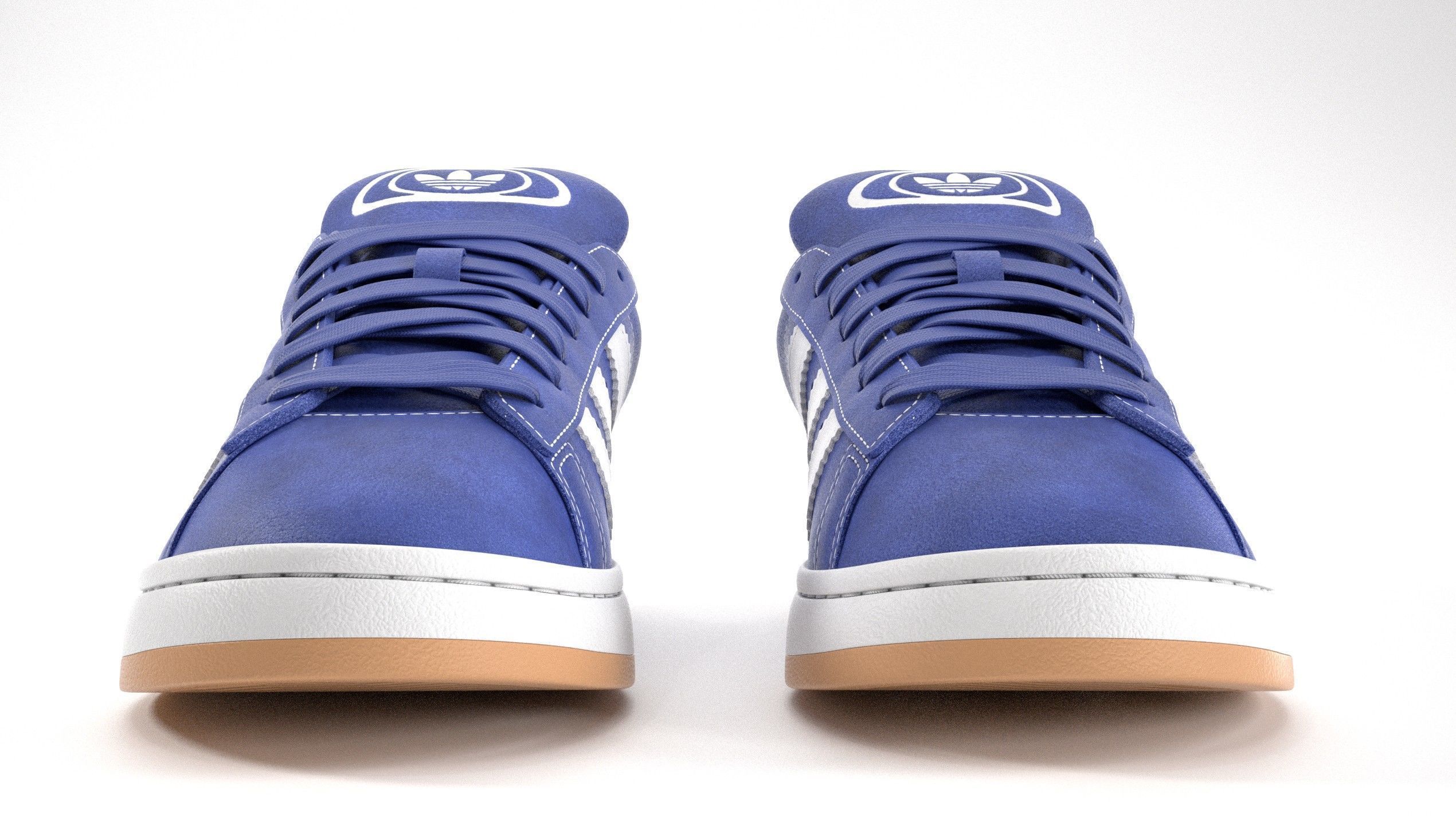 Adidas Campus 00s Suede Pack 1  Low-poly 3D model_20