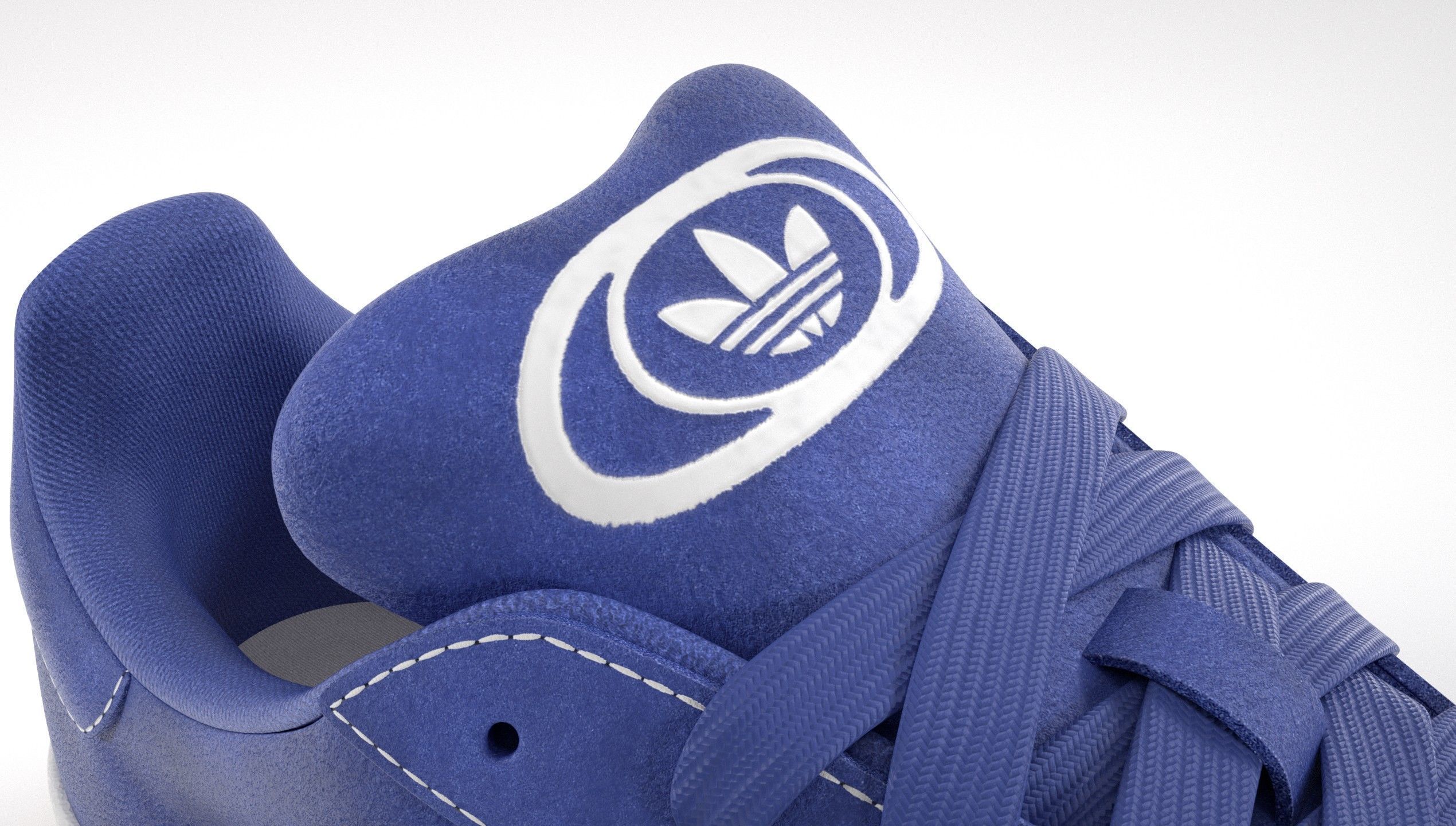 Adidas Campus 00s Suede Pack 1  Low-poly 3D model_12