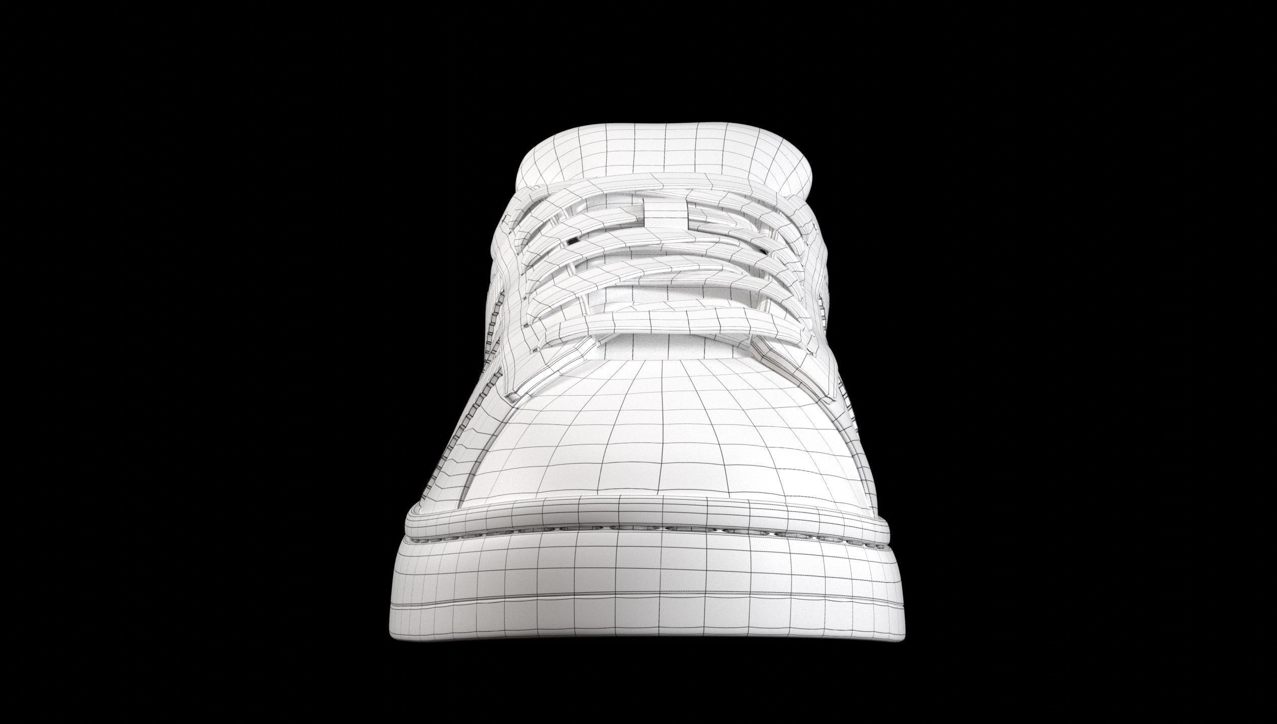 Adidas Campus 00s Suede Pack 1  Low-poly 3D model_40