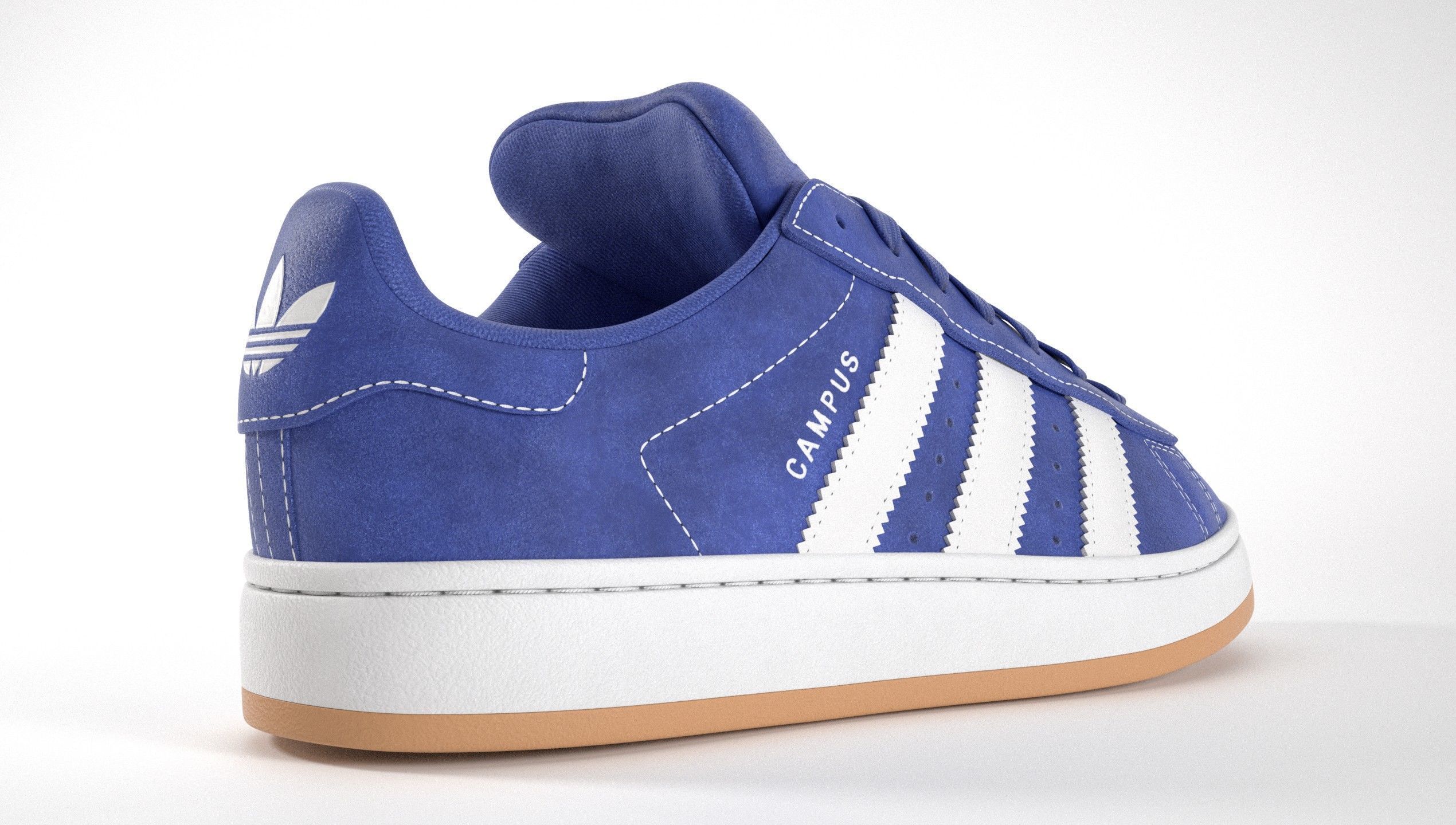 Adidas Campus 00s Suede Pack 1  Low-poly 3D model_32