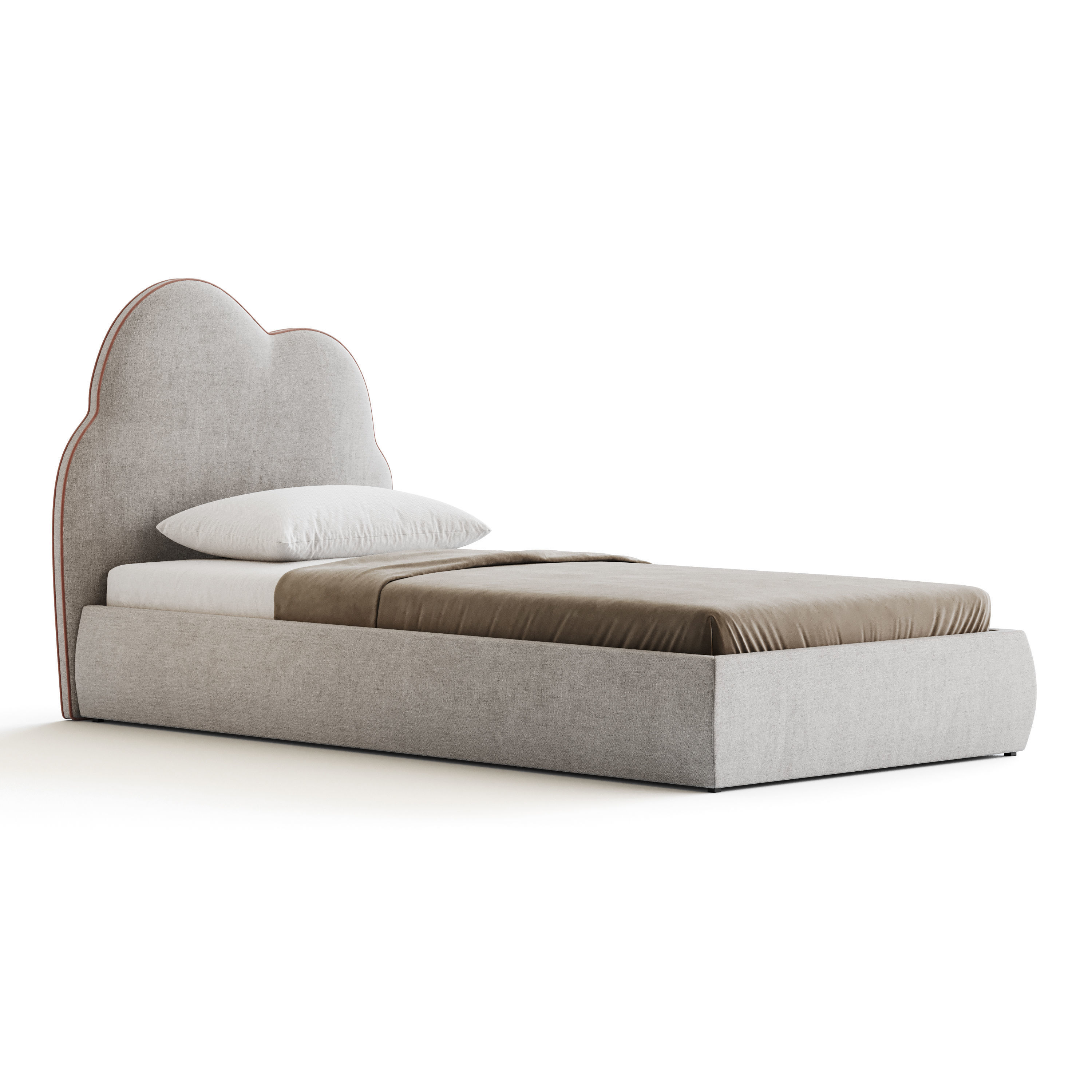 Children is bed Cloud 3D model_2