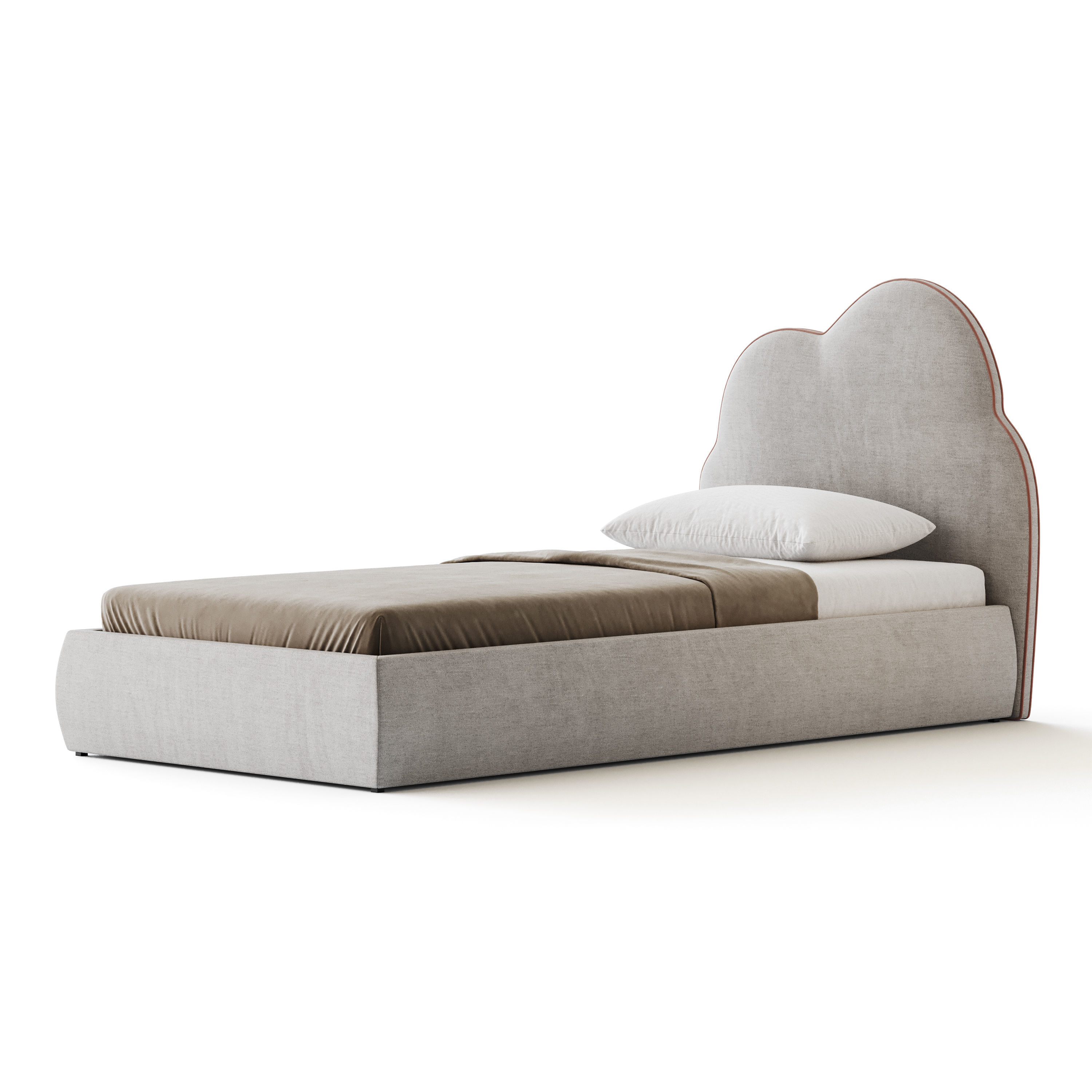 Children is bed Cloud 3D model_5