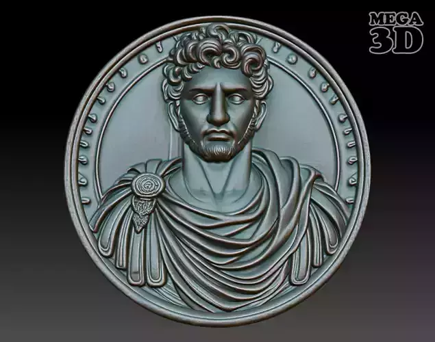 Roman King basrelief 15 240928