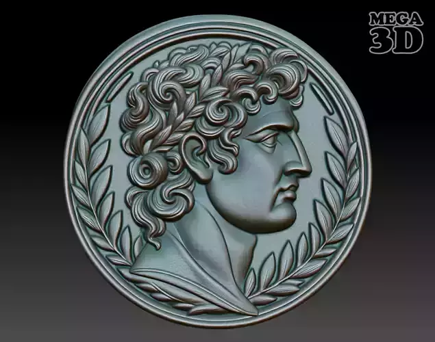 Roman King basrelief 14 240928