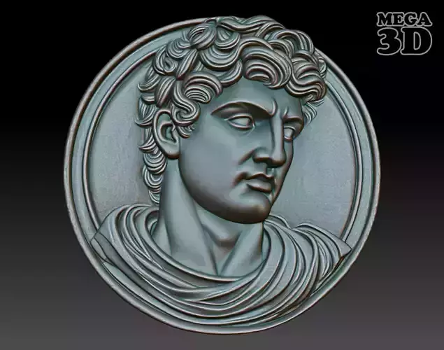 Roman King basrelief 13 240928