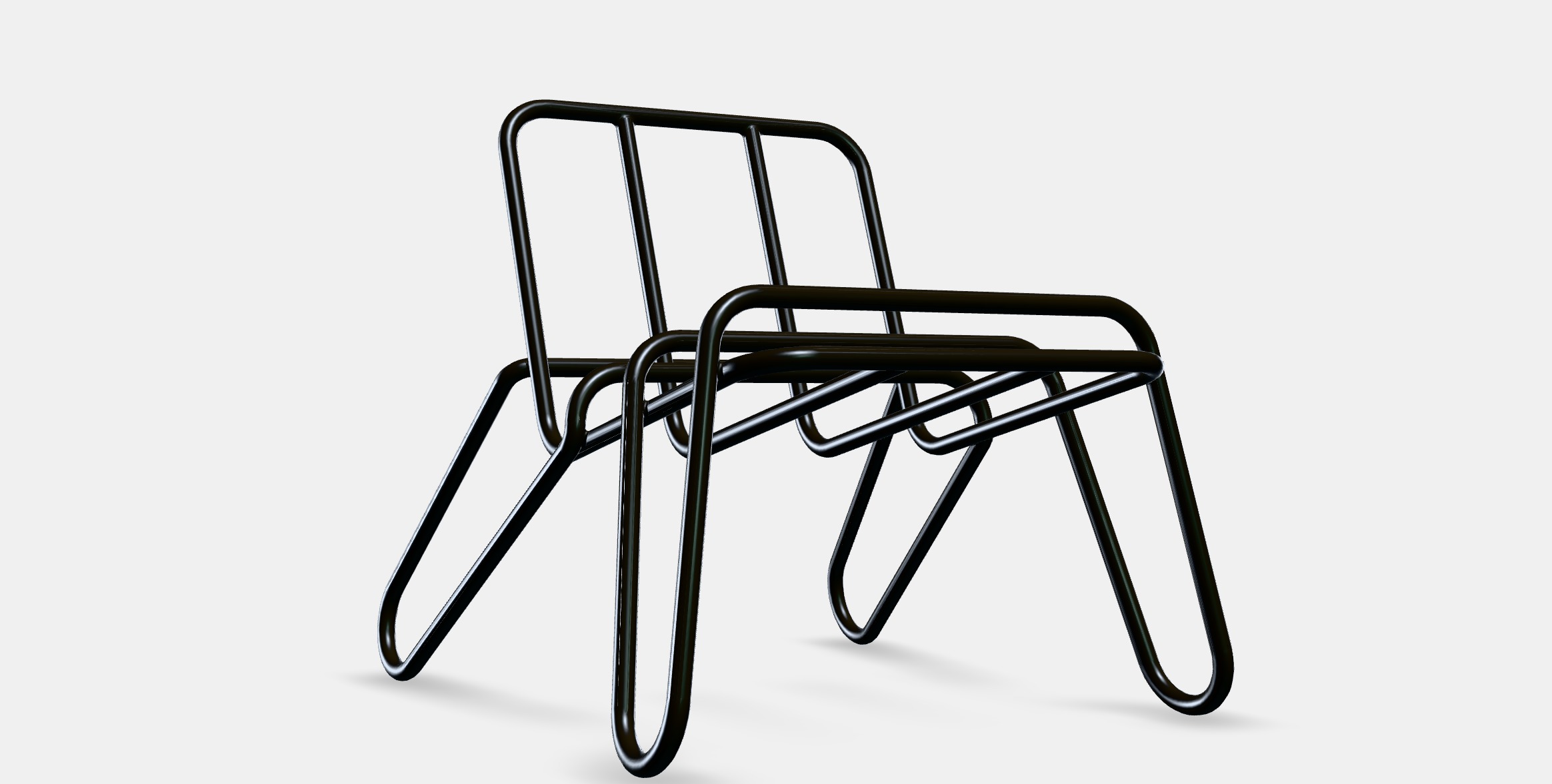 KRUBBET cell phone holder Low-poly 3D model_9