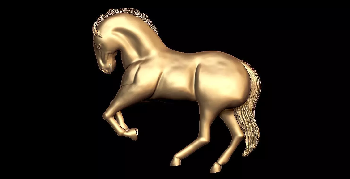 Horse  3D print model_0