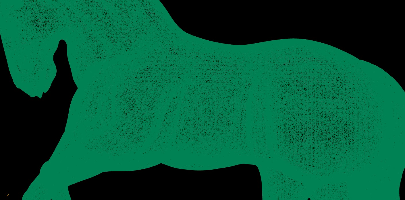 Horse  3D print model_34