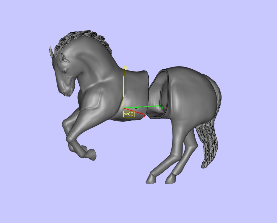Horse  3D print model_35