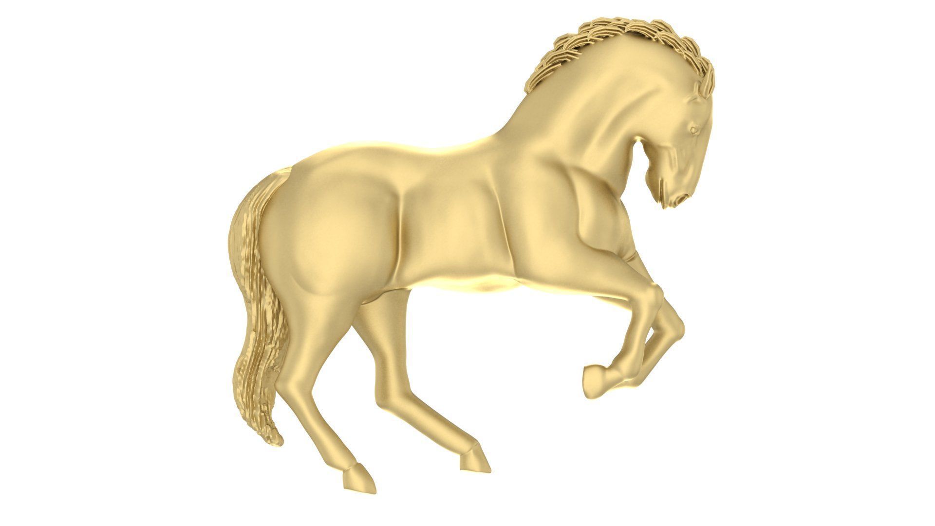 Horse  3D print model_26