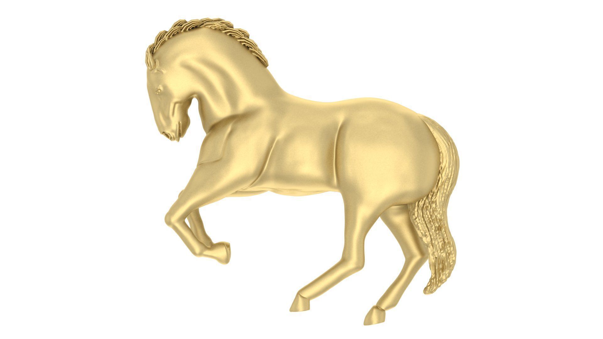 Horse  3D print model_25