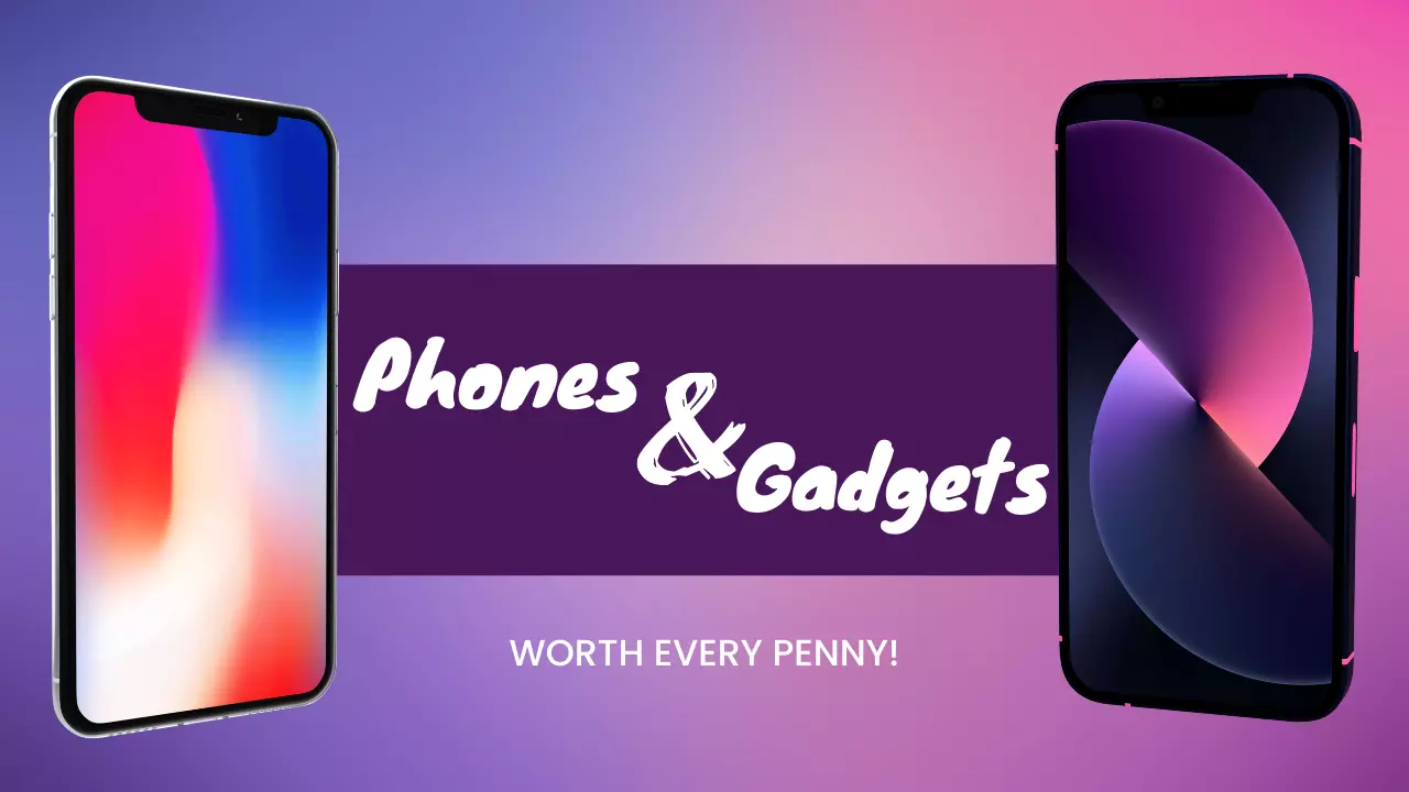 Phone gadgets pack 3D Model Collection_0