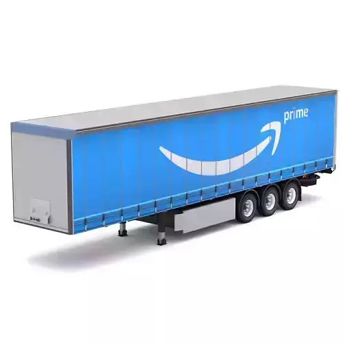 Semi Trailer Amazon Curtainsider