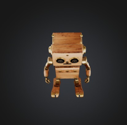 Robot 3D model_3