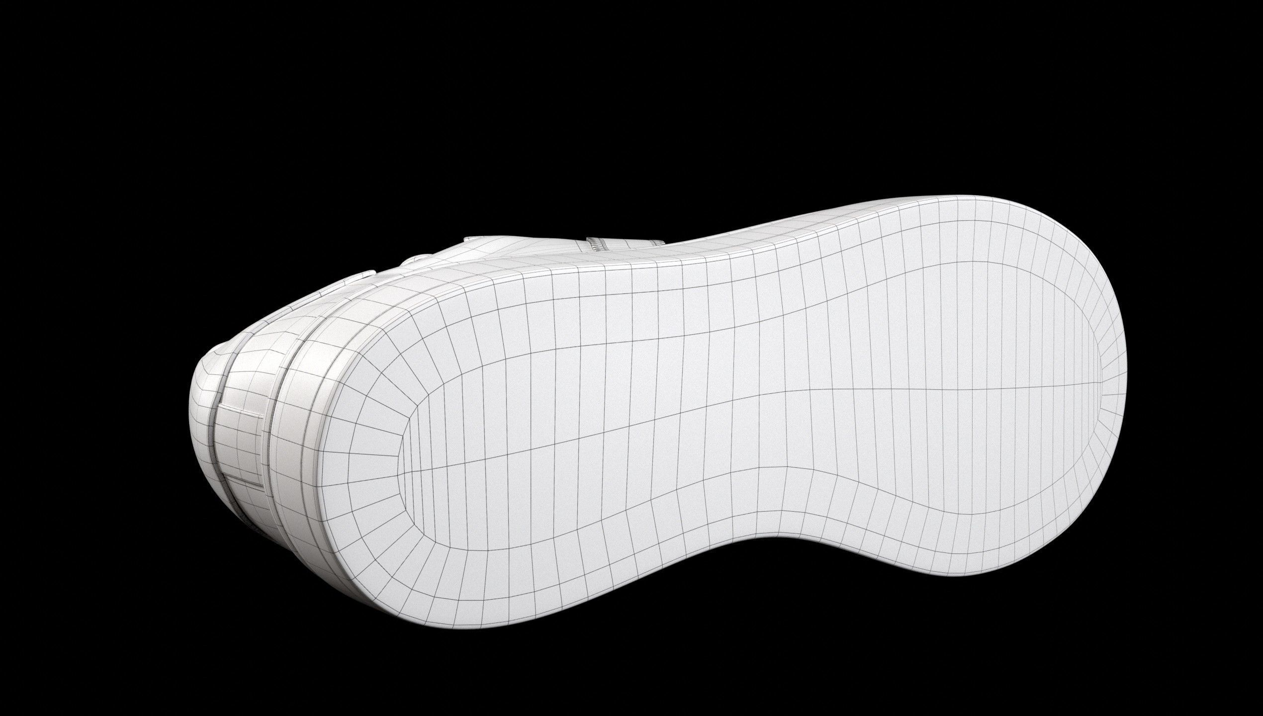 Adidas Campus 00s Suede Pack 2 Low-poly 3D model_30