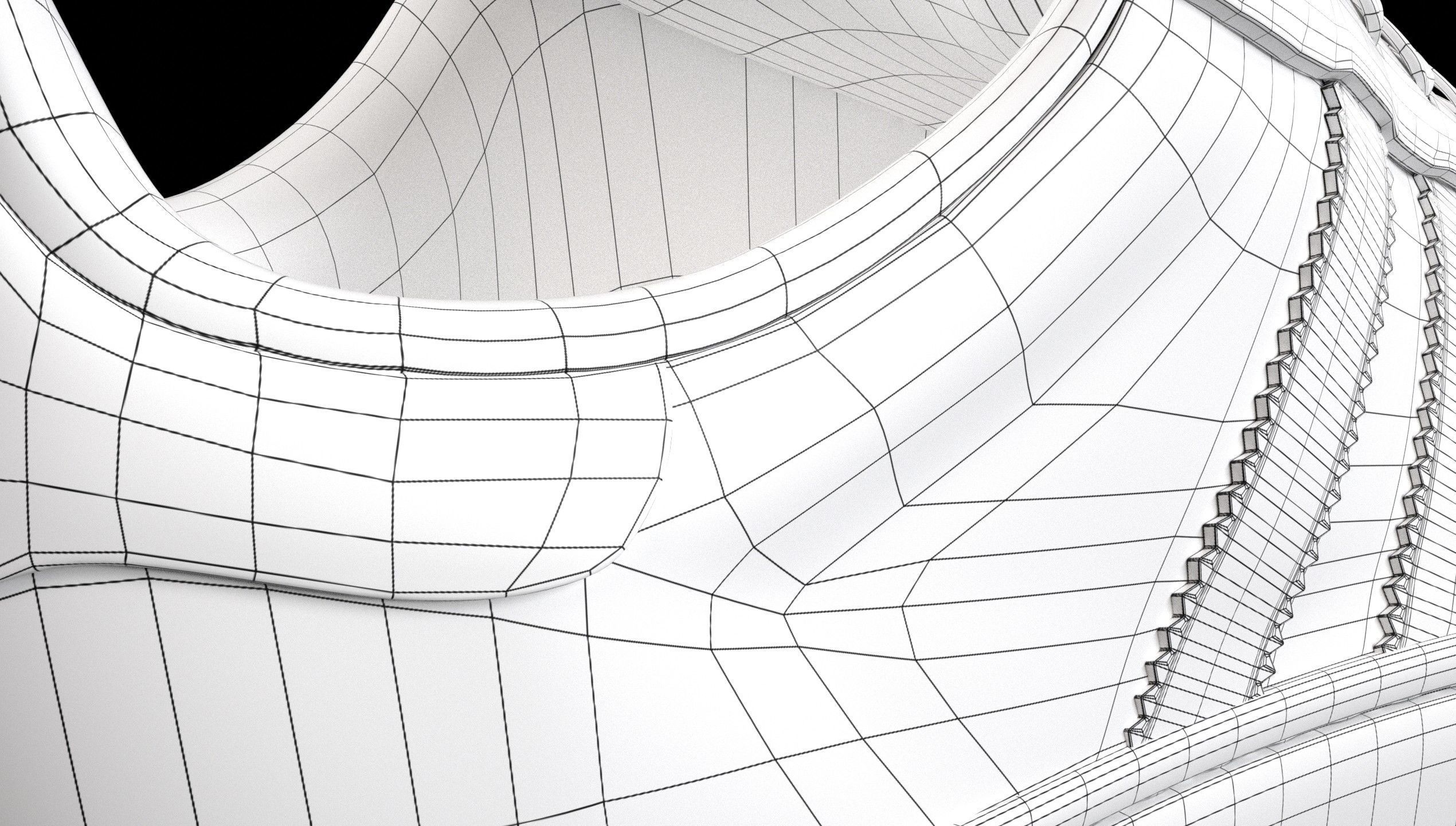 Adidas Campus 00s Suede Pack 2 Low-poly 3D model_7