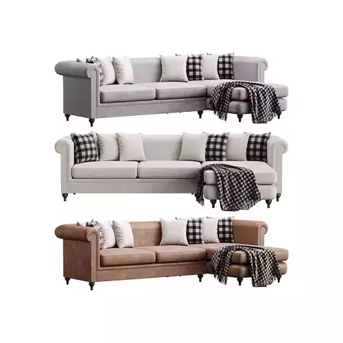 Corner sofa F71 by Delavega