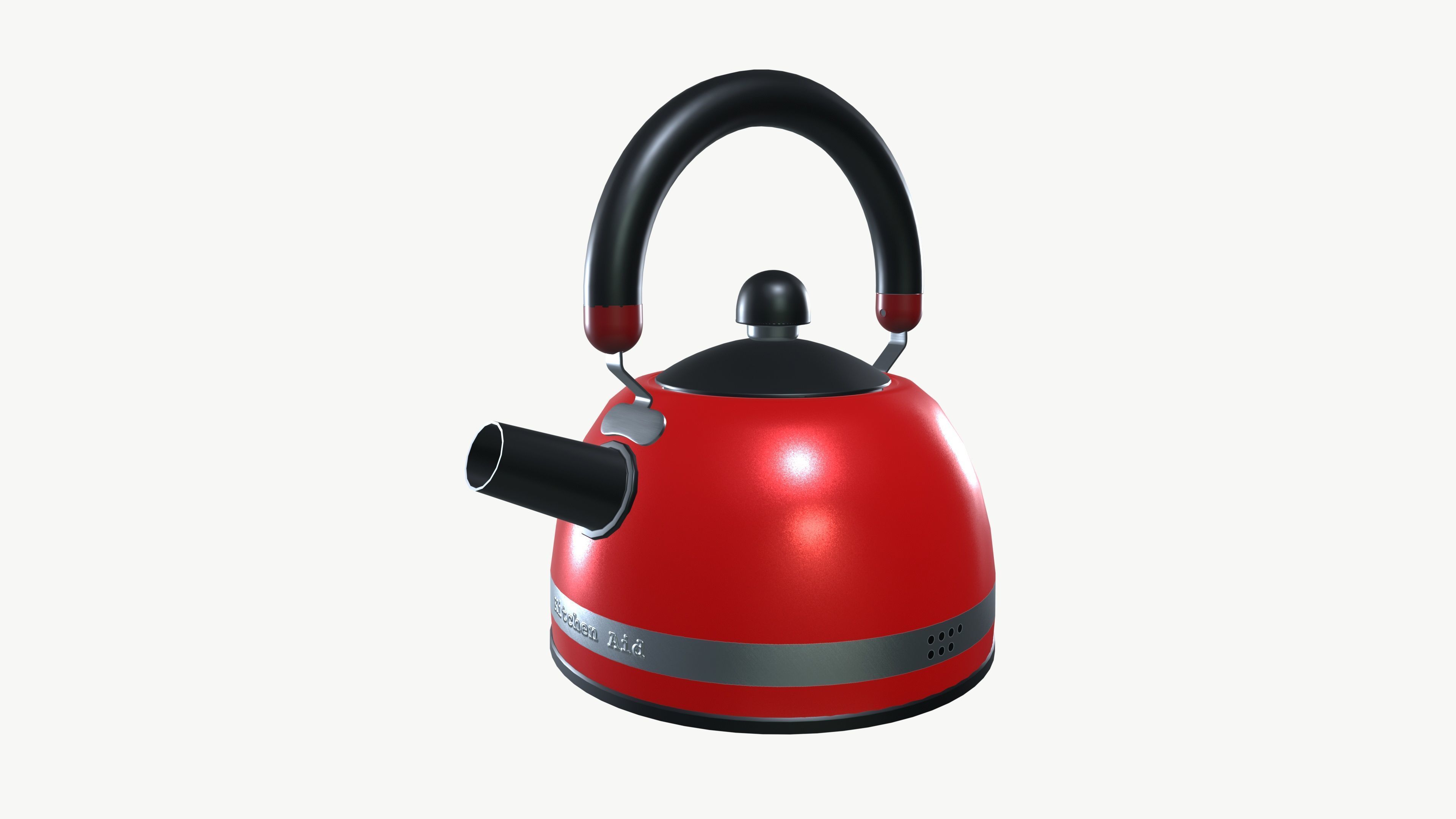Tea Kettle 3D model_2