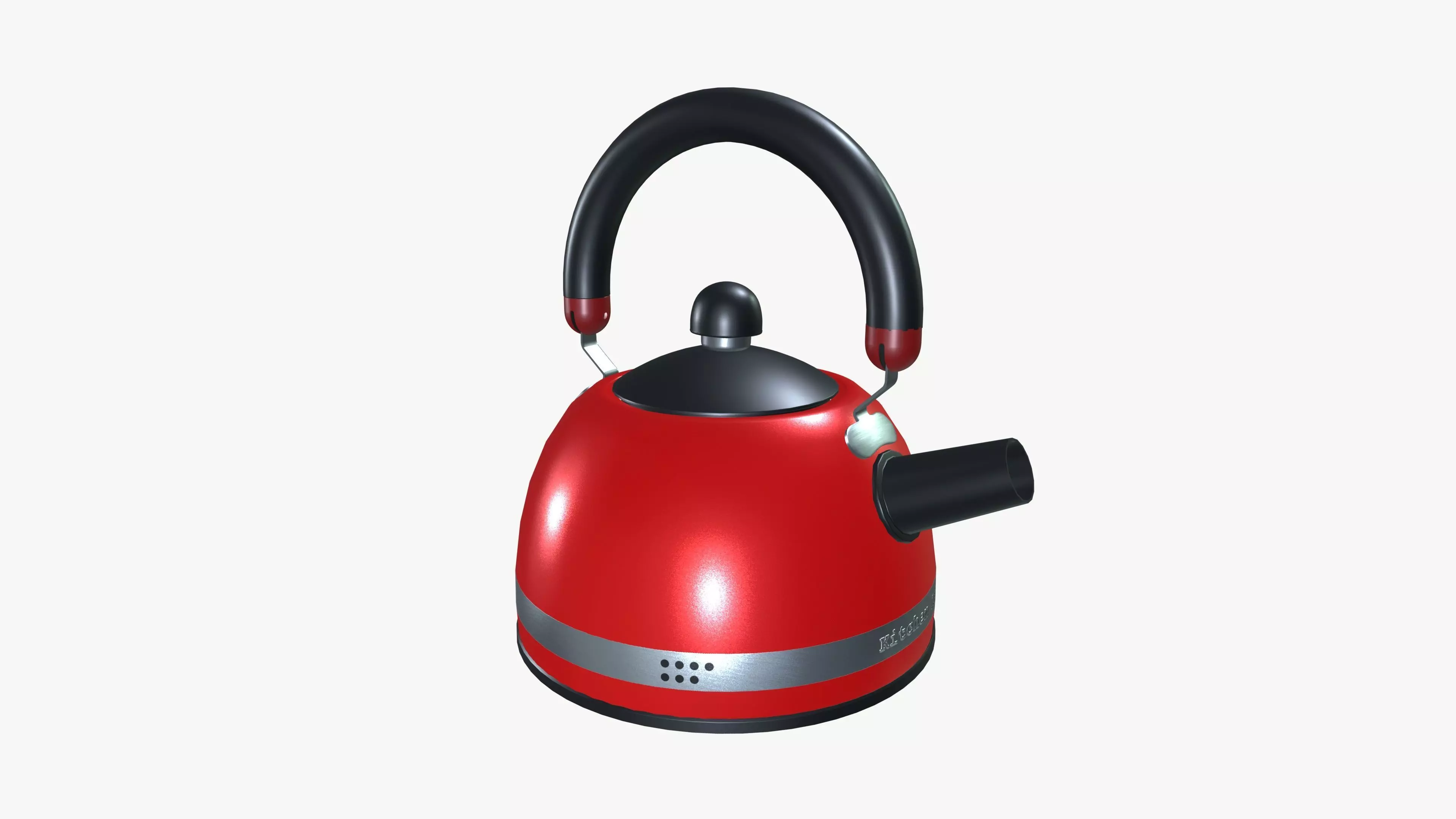 Tea Kettle 3D model_0