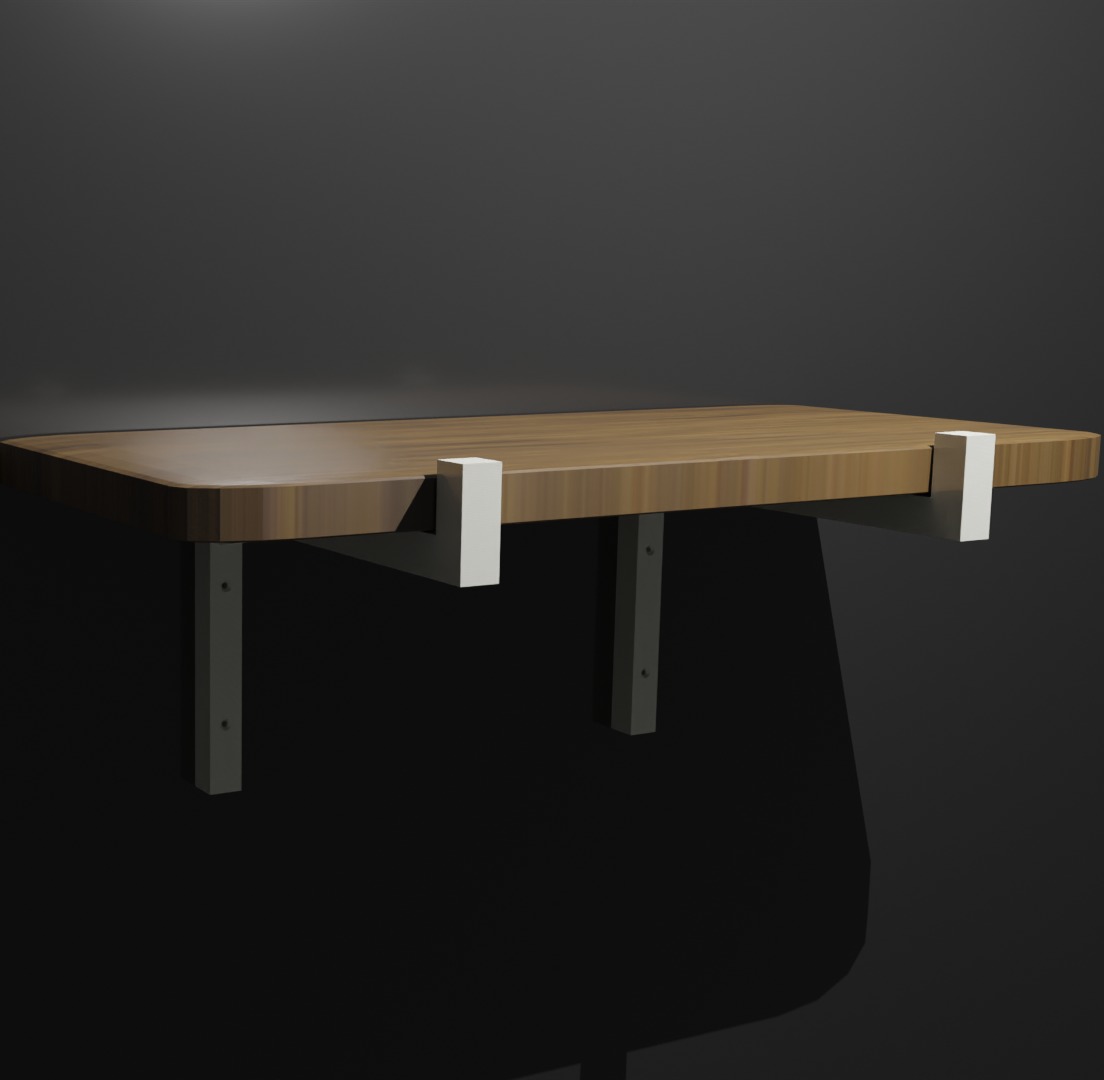 WALL BRACKET 3D print model_2