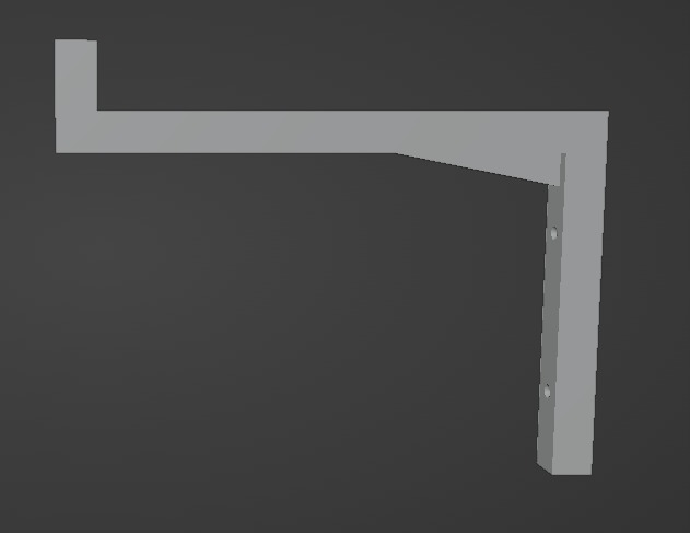 WALL BRACKET 3D print model_4