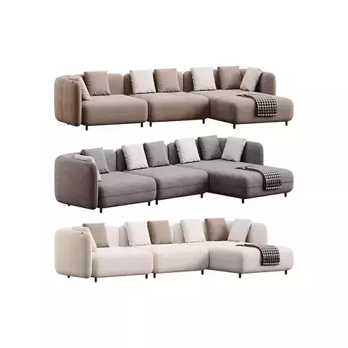 Corner sofa F123 by Delavega