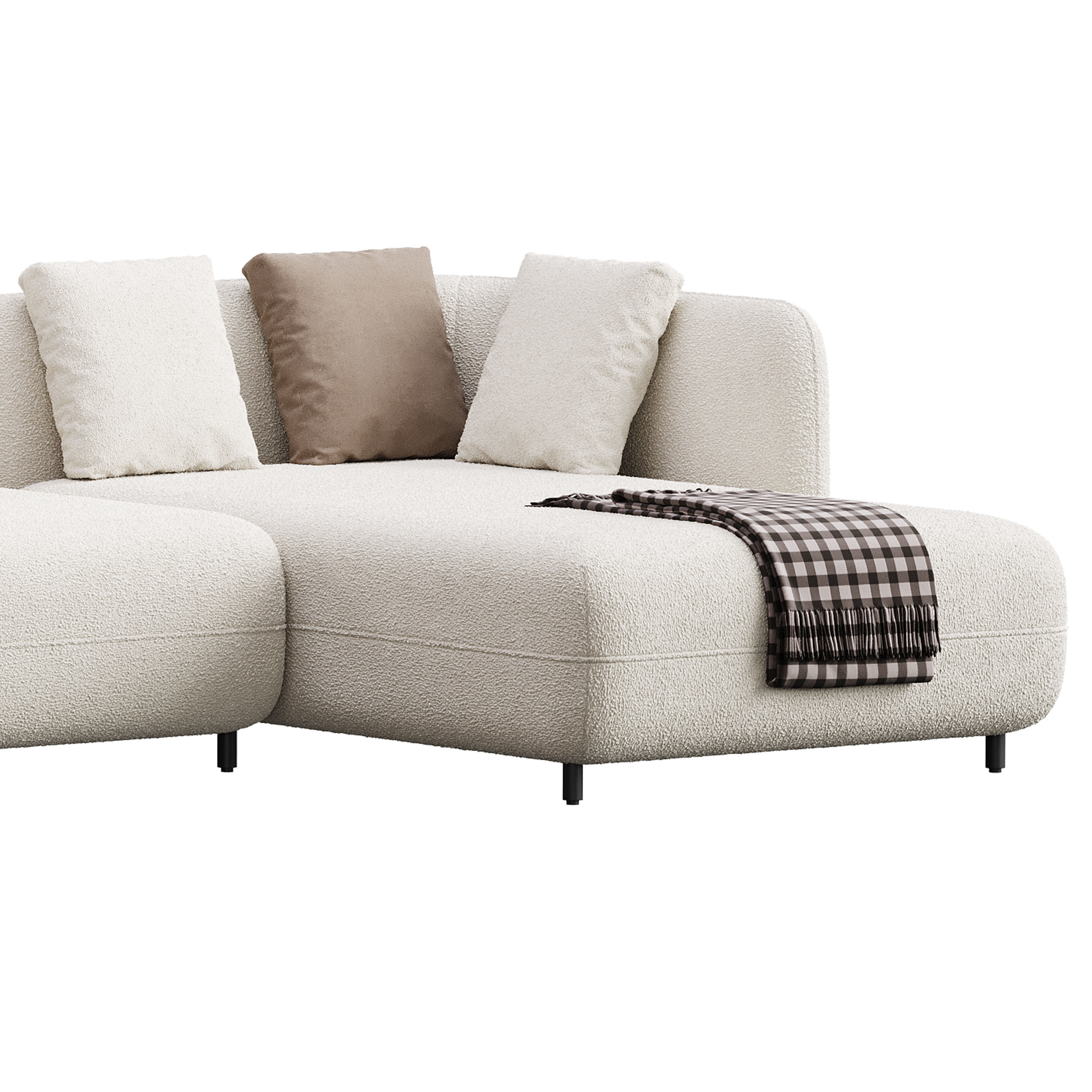 Corner sofa F123 by Delavega 3D model_8