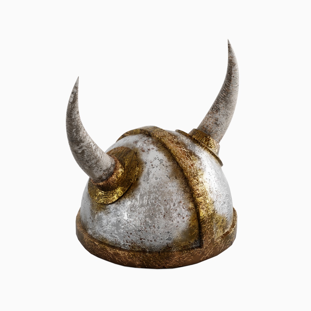 Viking Helmet 01 3D model_5