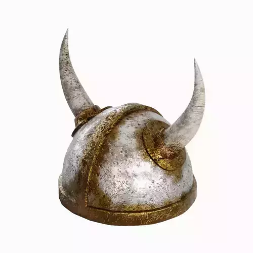 Viking Helmet 01 3D model