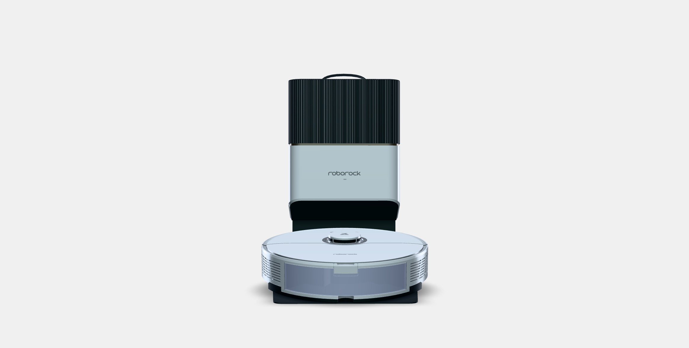 Roborock S8 white Low-poly 3D model_10