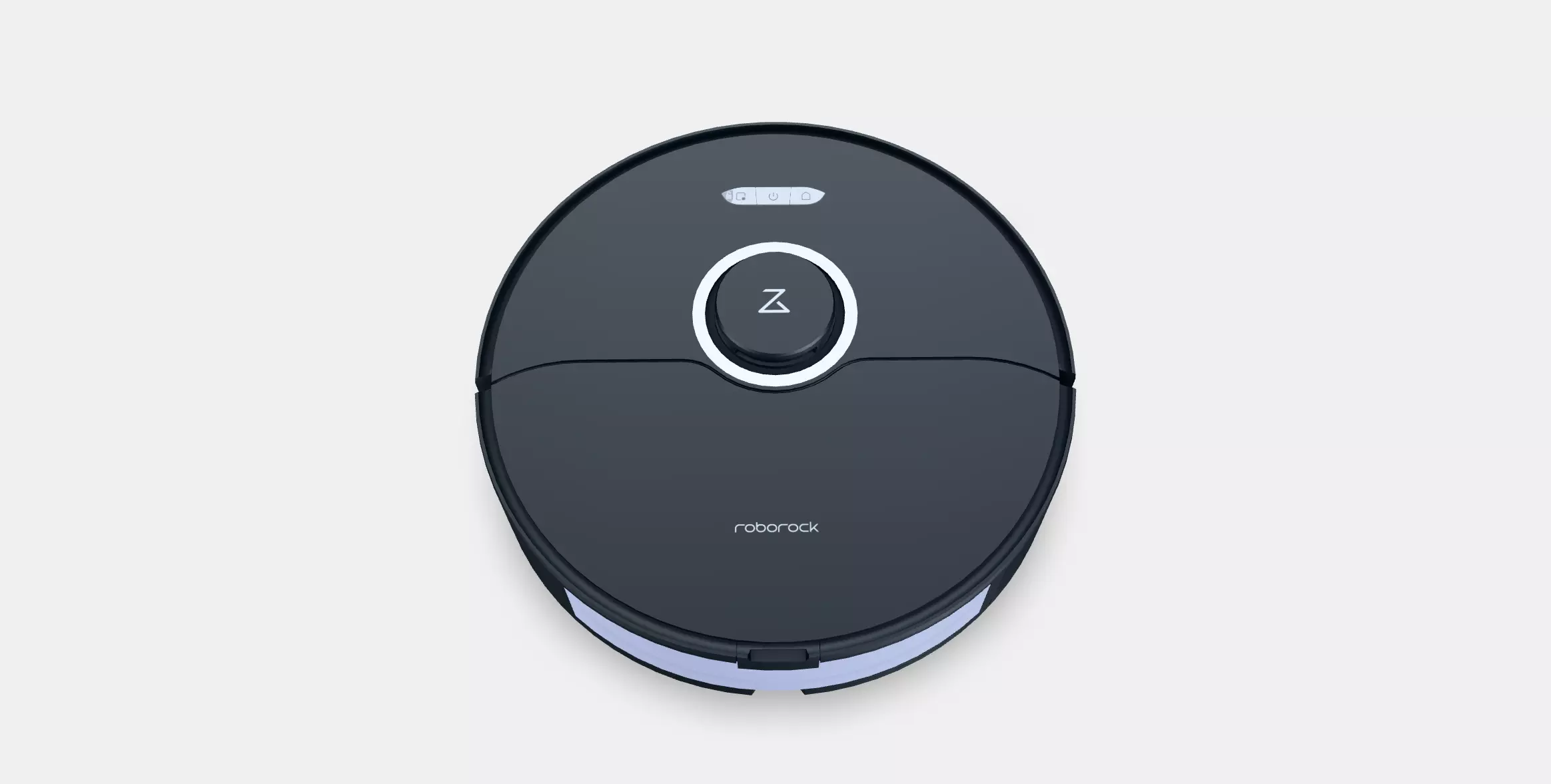 Roborock S8 black Low-poly 3D model_0