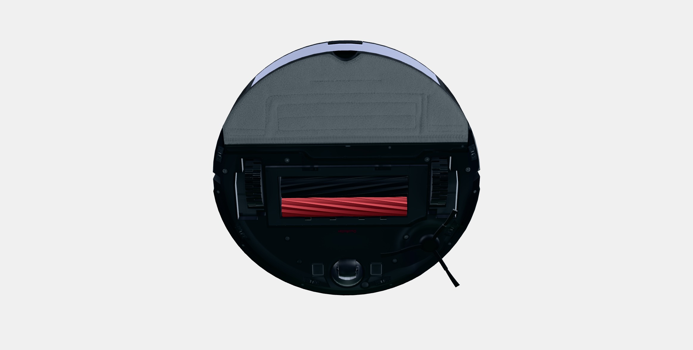 Roborock S8 black Low-poly 3D model_7