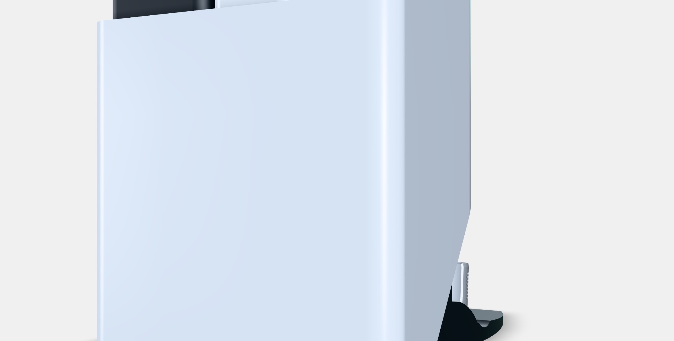 Roborock S8 Pro Ultra white Low-poly 3D model_6