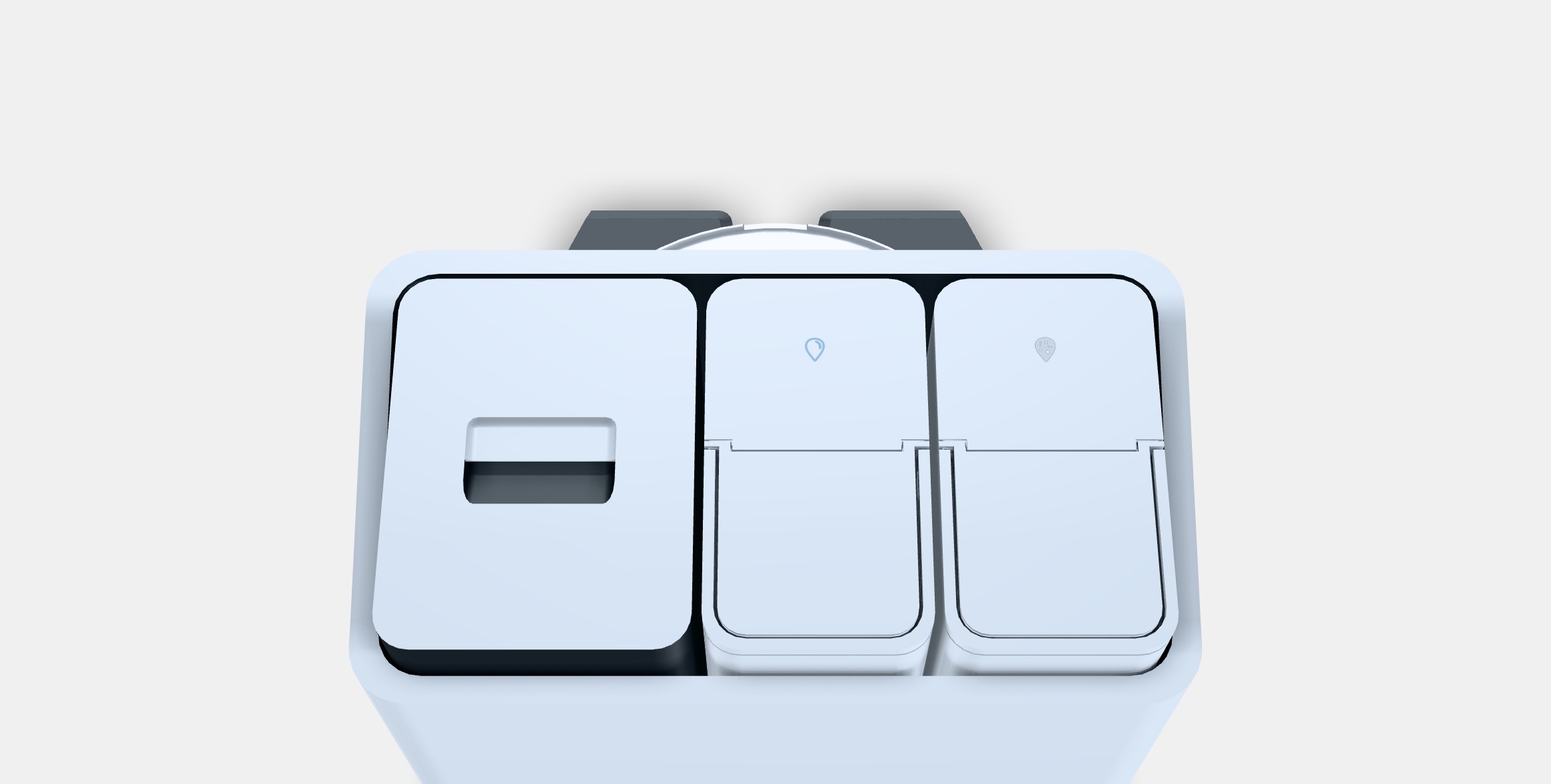 Roborock S8 Pro Ultra white Low-poly 3D model_4