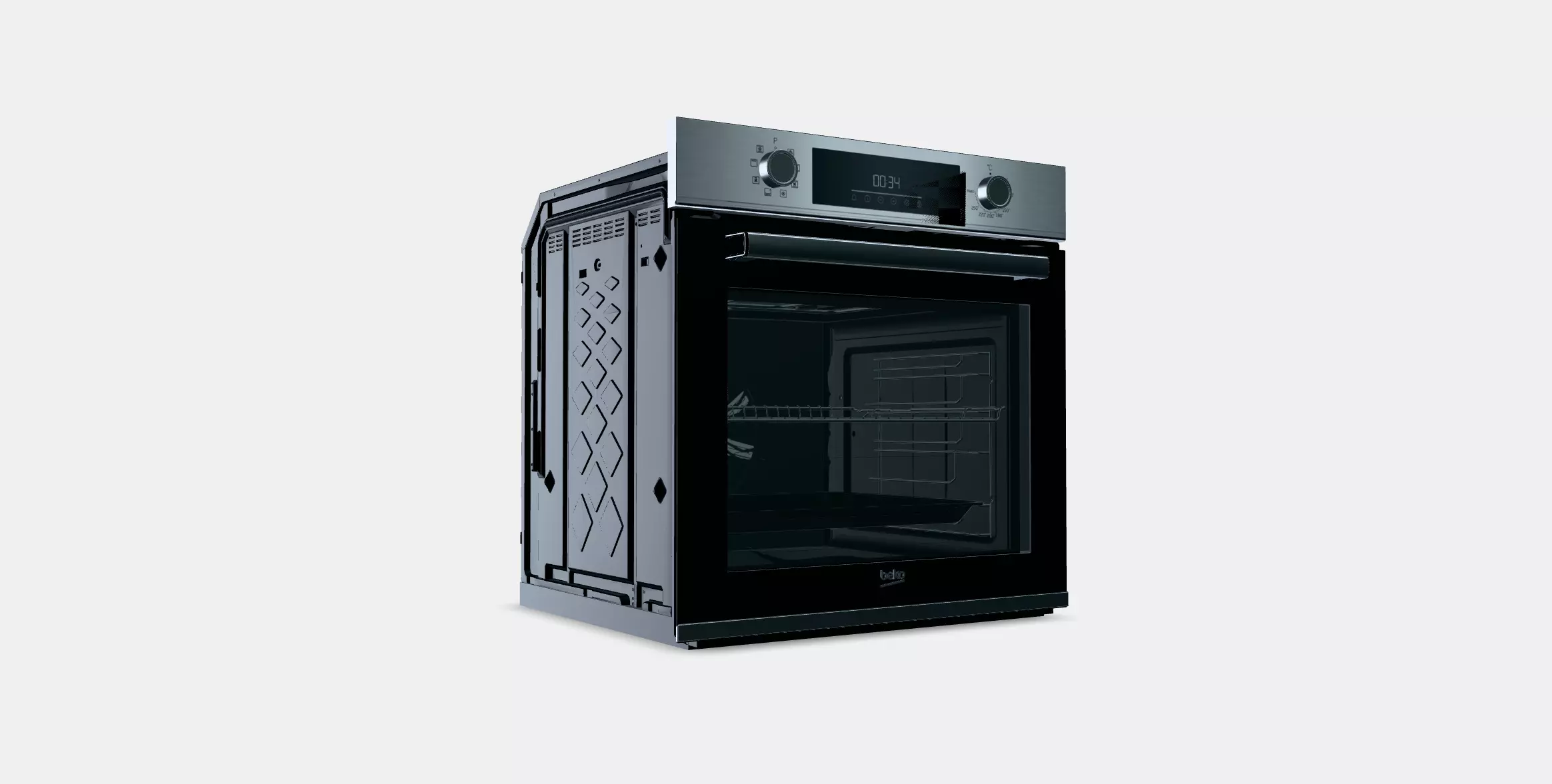 BEKO BBIM12301X Low-poly 3D model_0