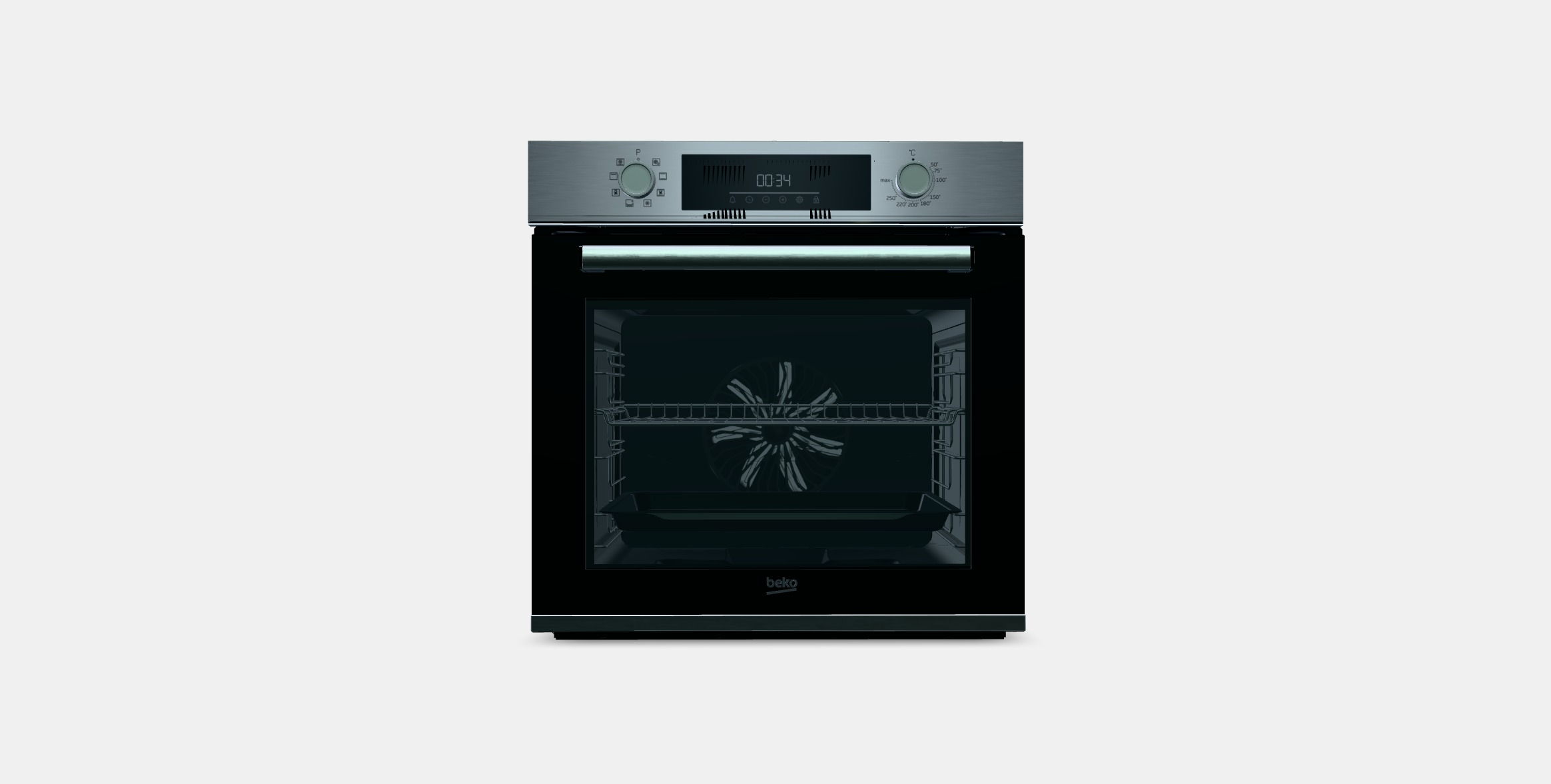 BEKO BBIM12301X Low-poly 3D model_9