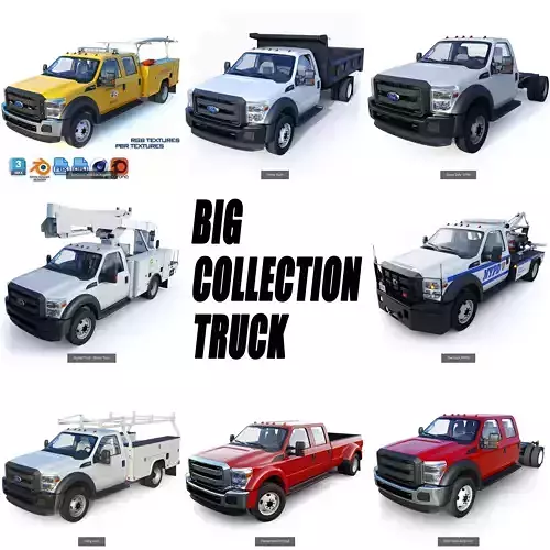 Big collection truck  