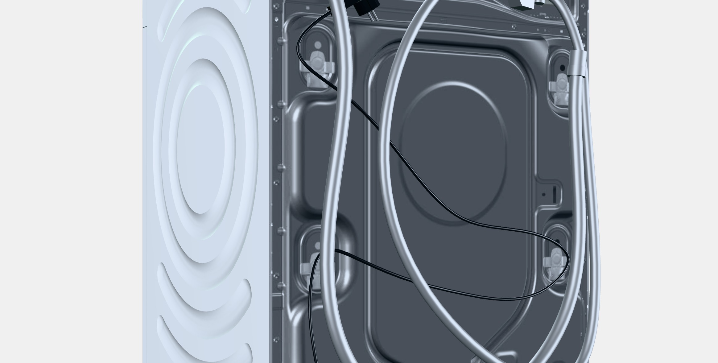 BOSCH WGG24201BY 6 Series Low-poly 3D model_6