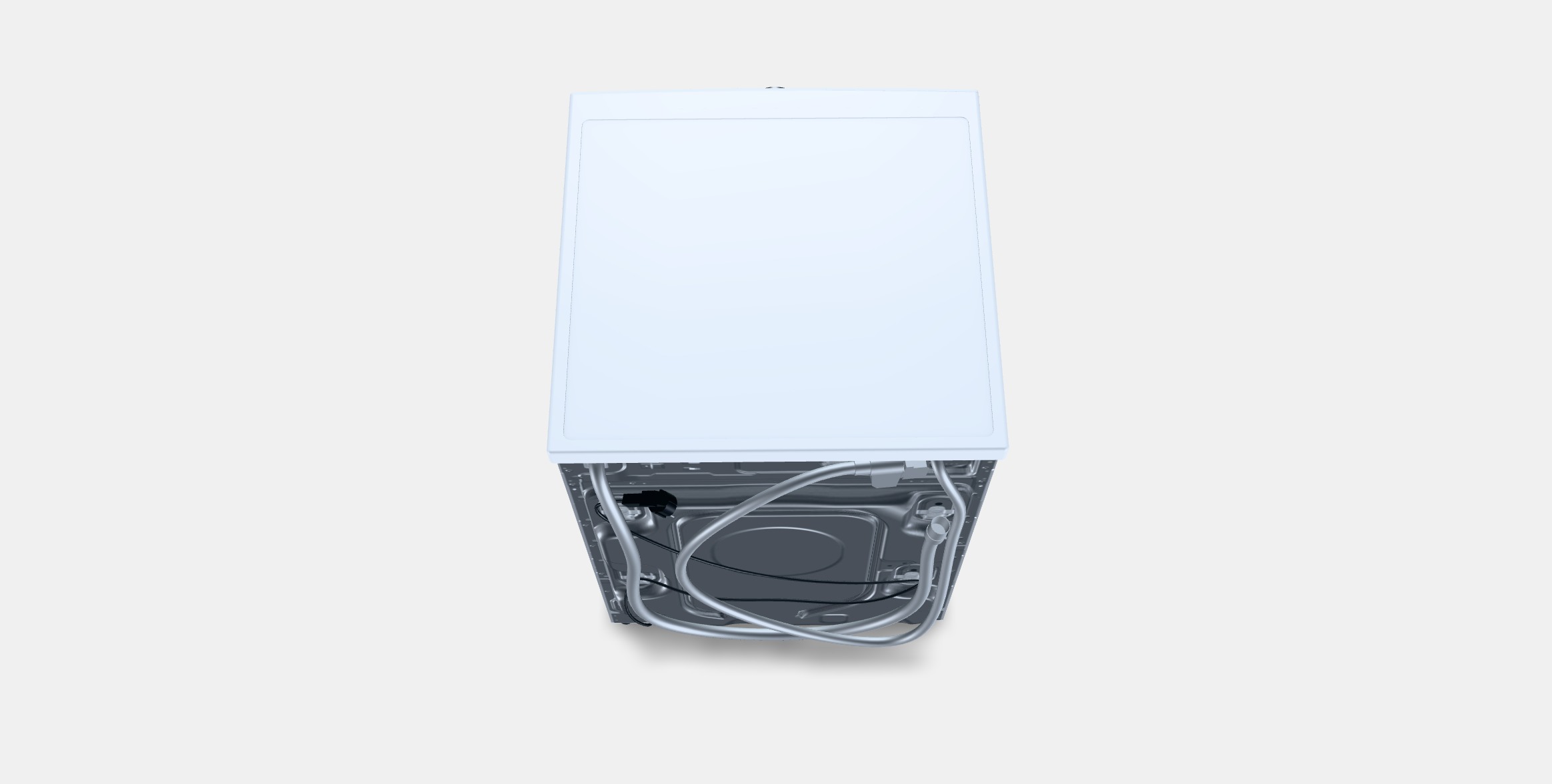 BOSCH WGG24201BY 6 Series Low-poly 3D model_2