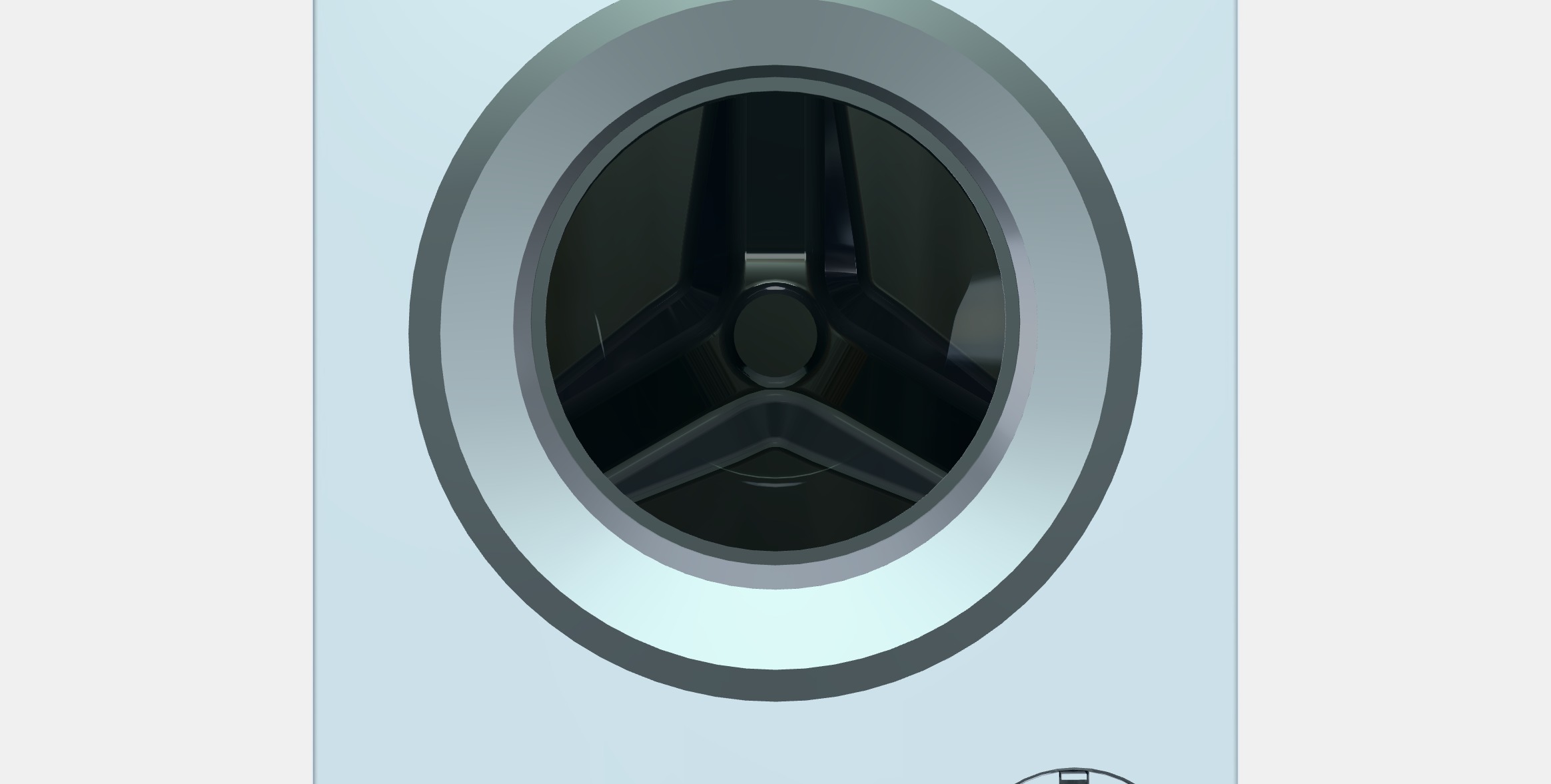 BOSCH WGG24201BY 6 Series Low-poly 3D model_12