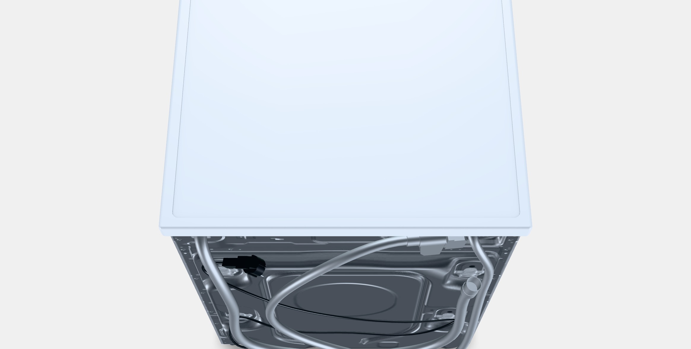 BOSCH WGG24201BY 6 Series Low-poly 3D model_3