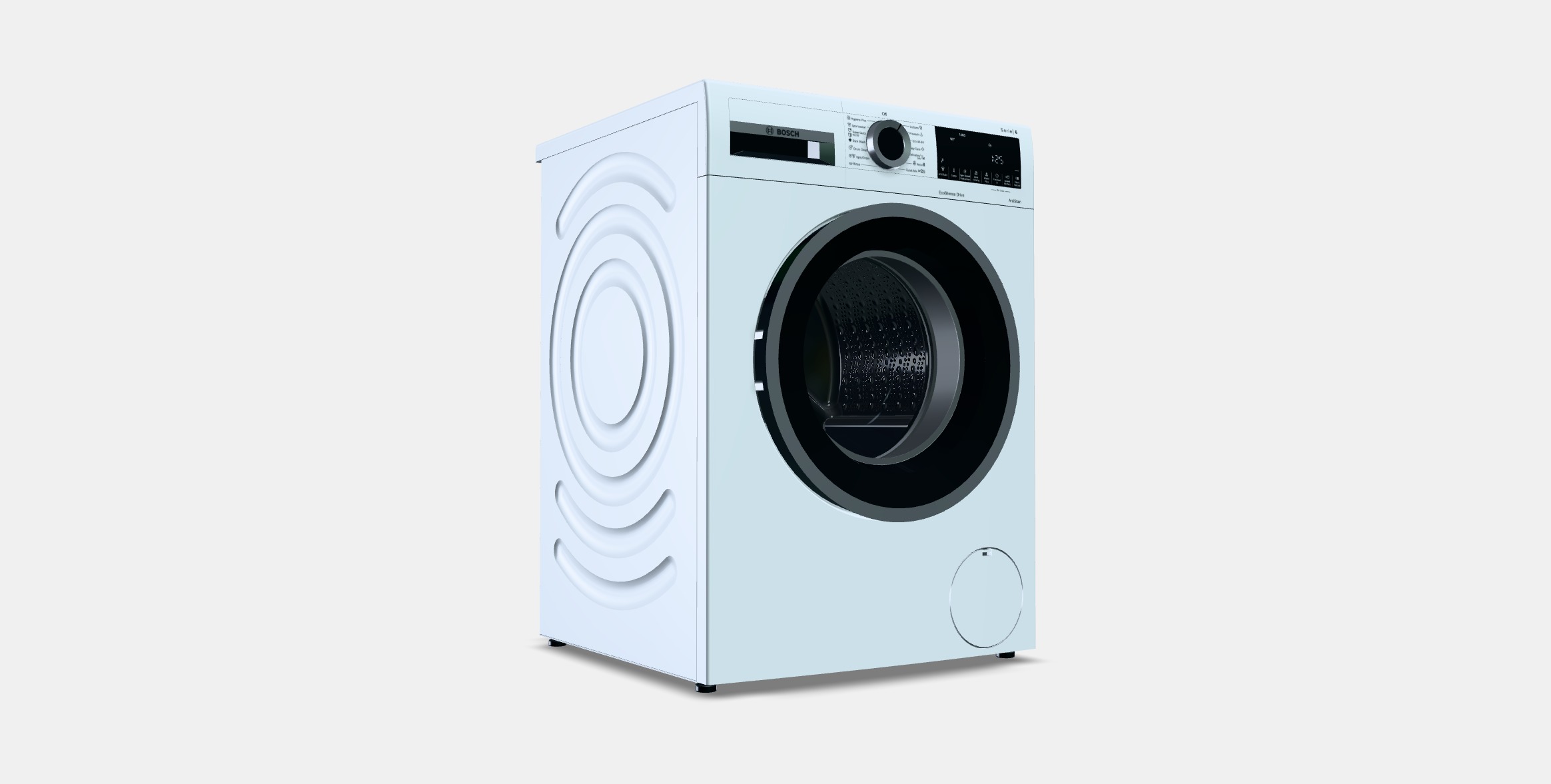 BOSCH WGG14400BY 6 Series Low-poly 3D model_3