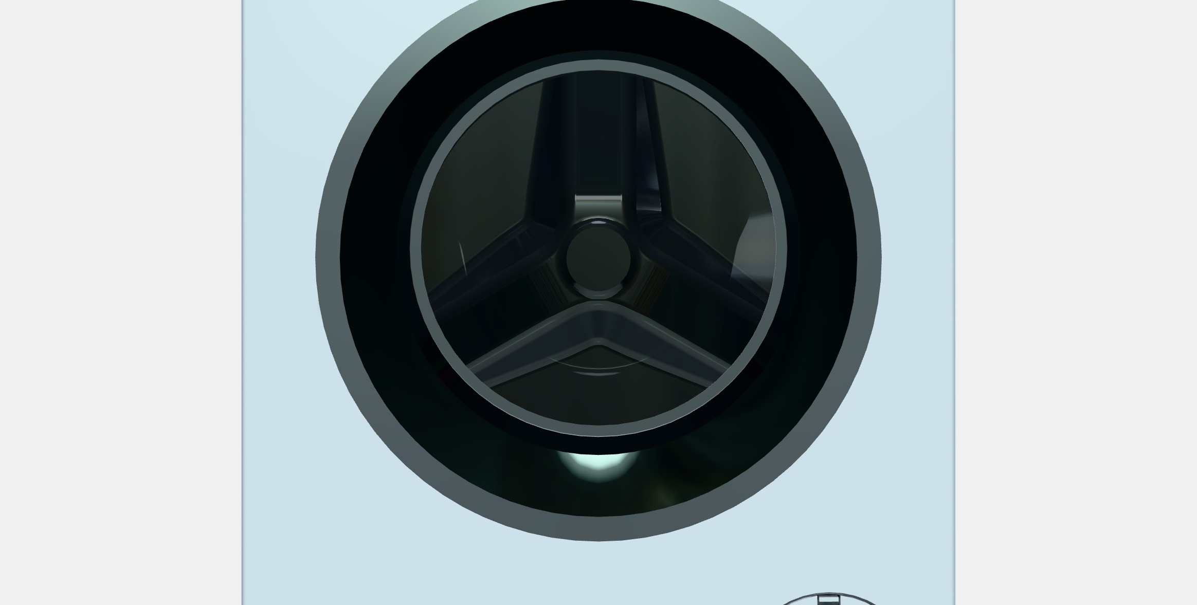 BOSCH WGG14400BY 6 Series Low-poly 3D model_12