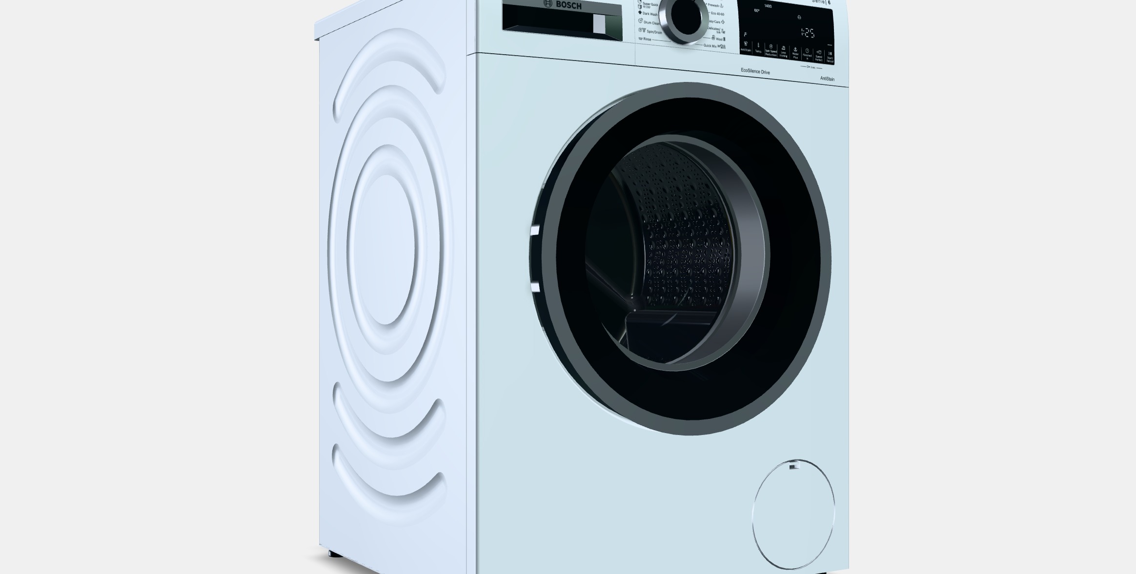 BOSCH WGG14400BY 6 Series Low-poly 3D model_9