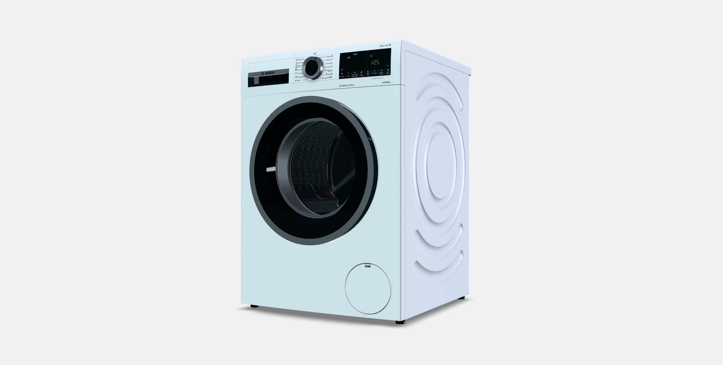 BOSCH WGG14400BY 6 Series Low-poly 3D model_11